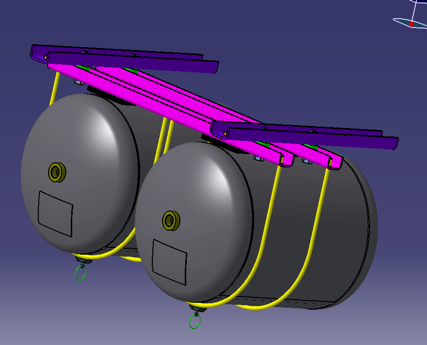 储油空气压缩车